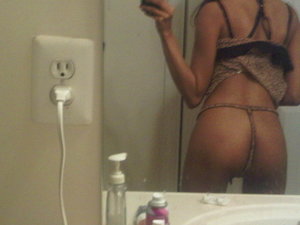 18 year old beauty Agnes takes great care in flaunting perky tits in the nude